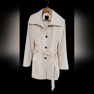 The Limited Wool-blend short trench coat, size large